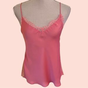 Jacalyn Bennett Peach Camisole with Open Lace Back S